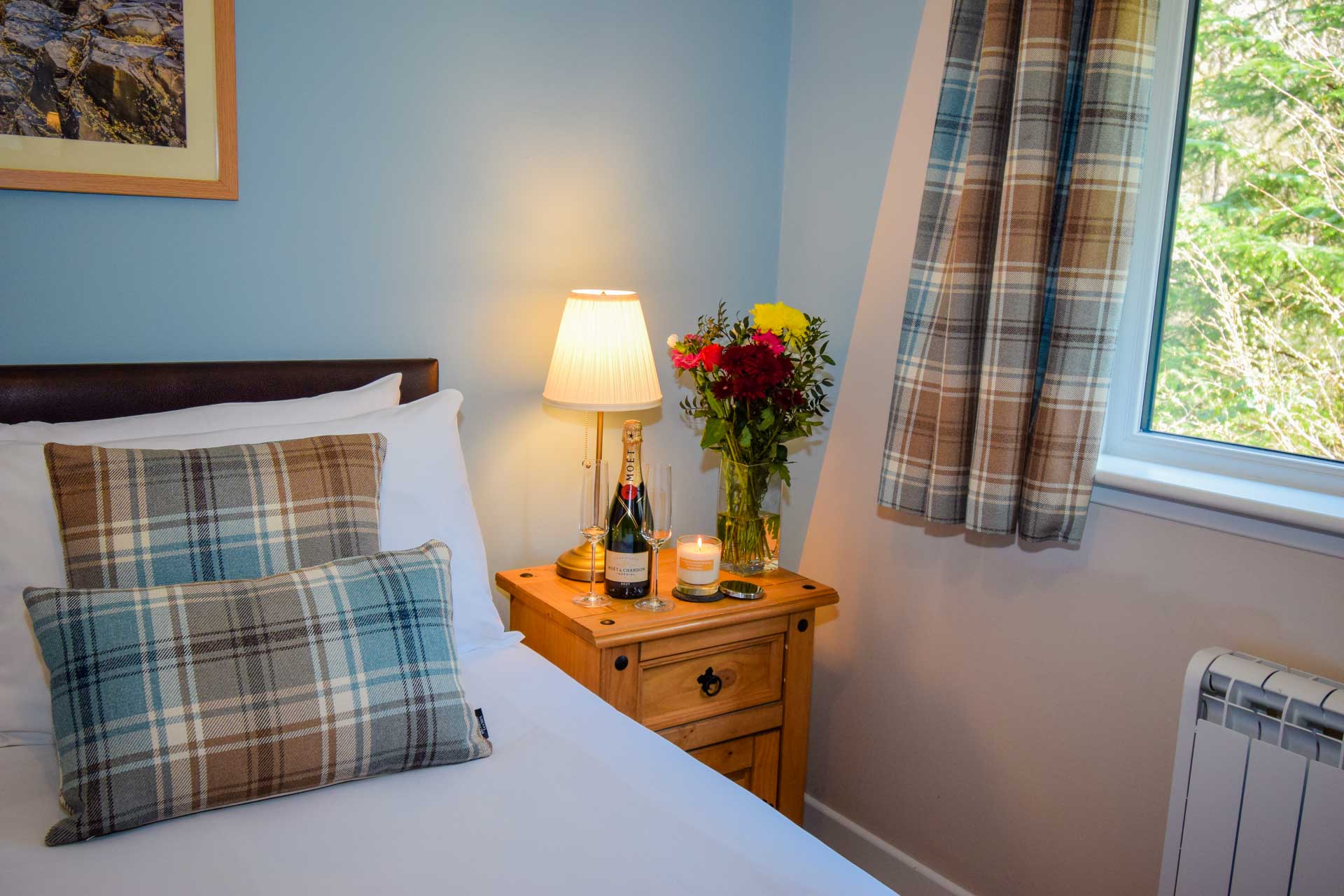 Enjoy romantic breaks at Birchbrae Highland Lodges near Glencoe & Fort William